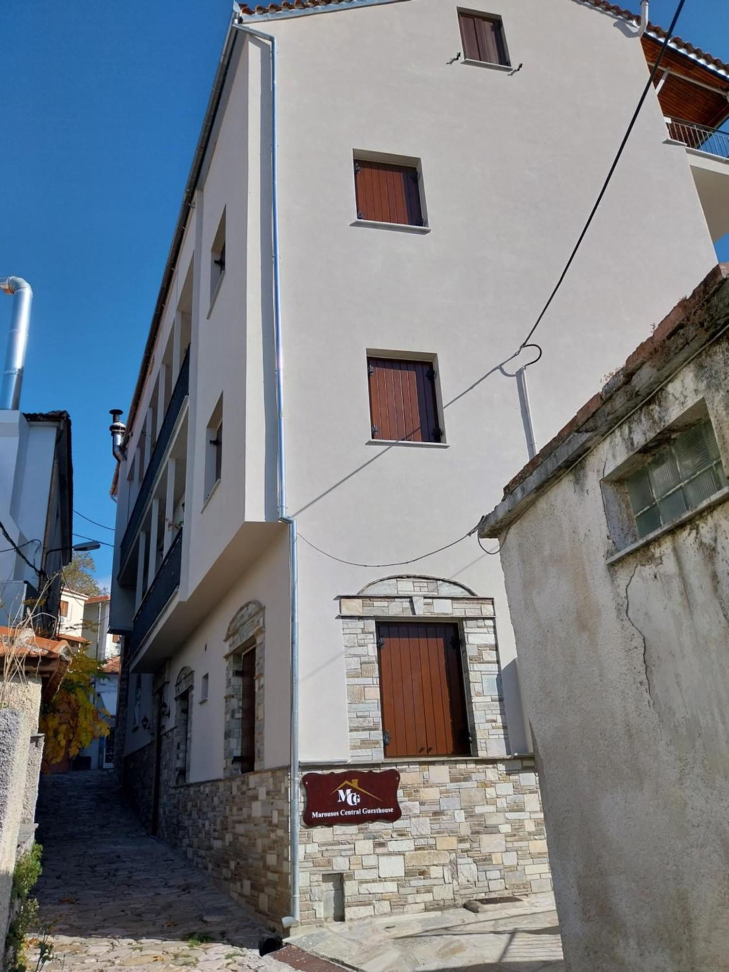 Marousos Central Guesthouse Portaria  Exterior photo