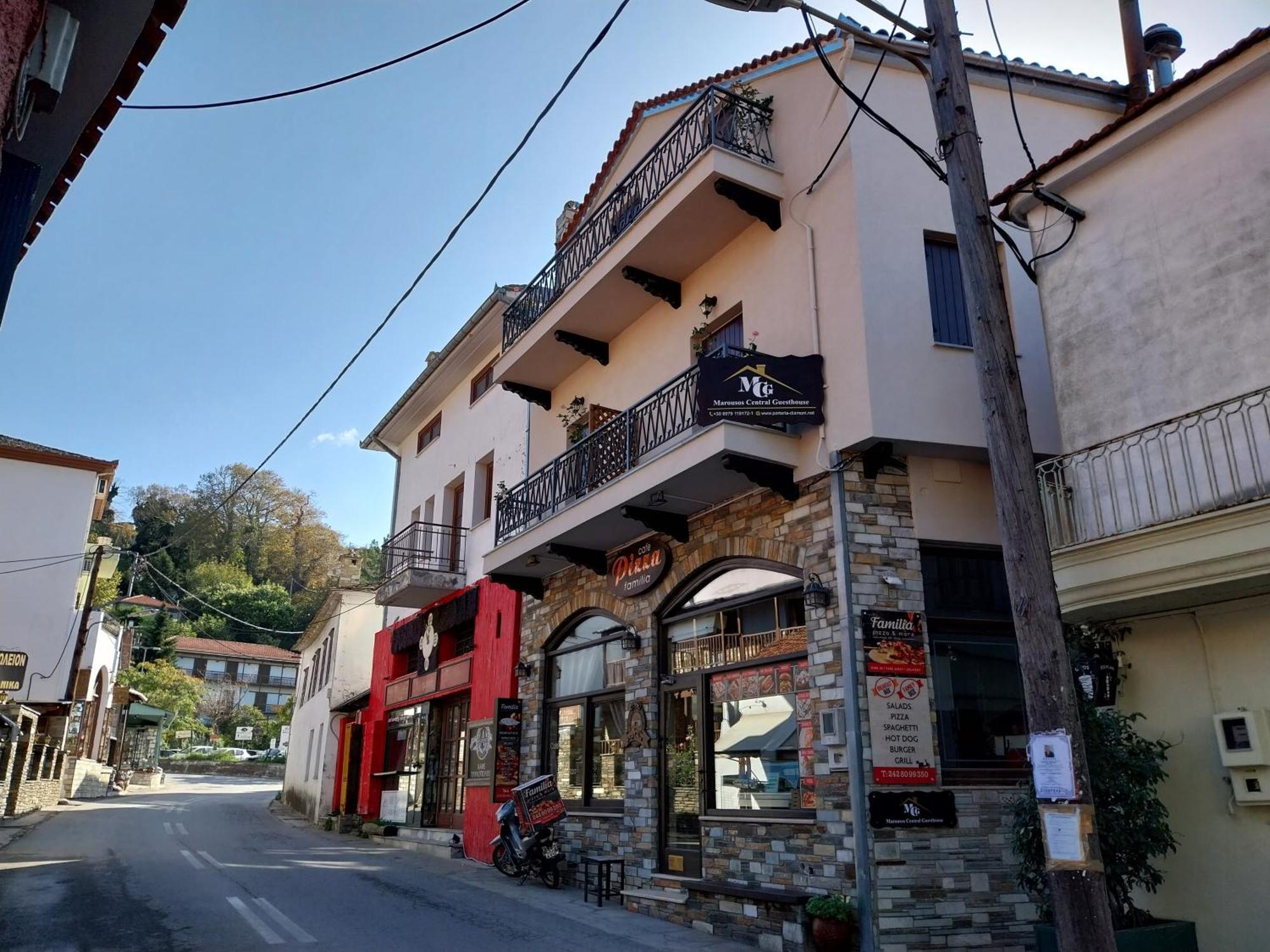 Marousos Central Guesthouse Portaria  Exterior photo
