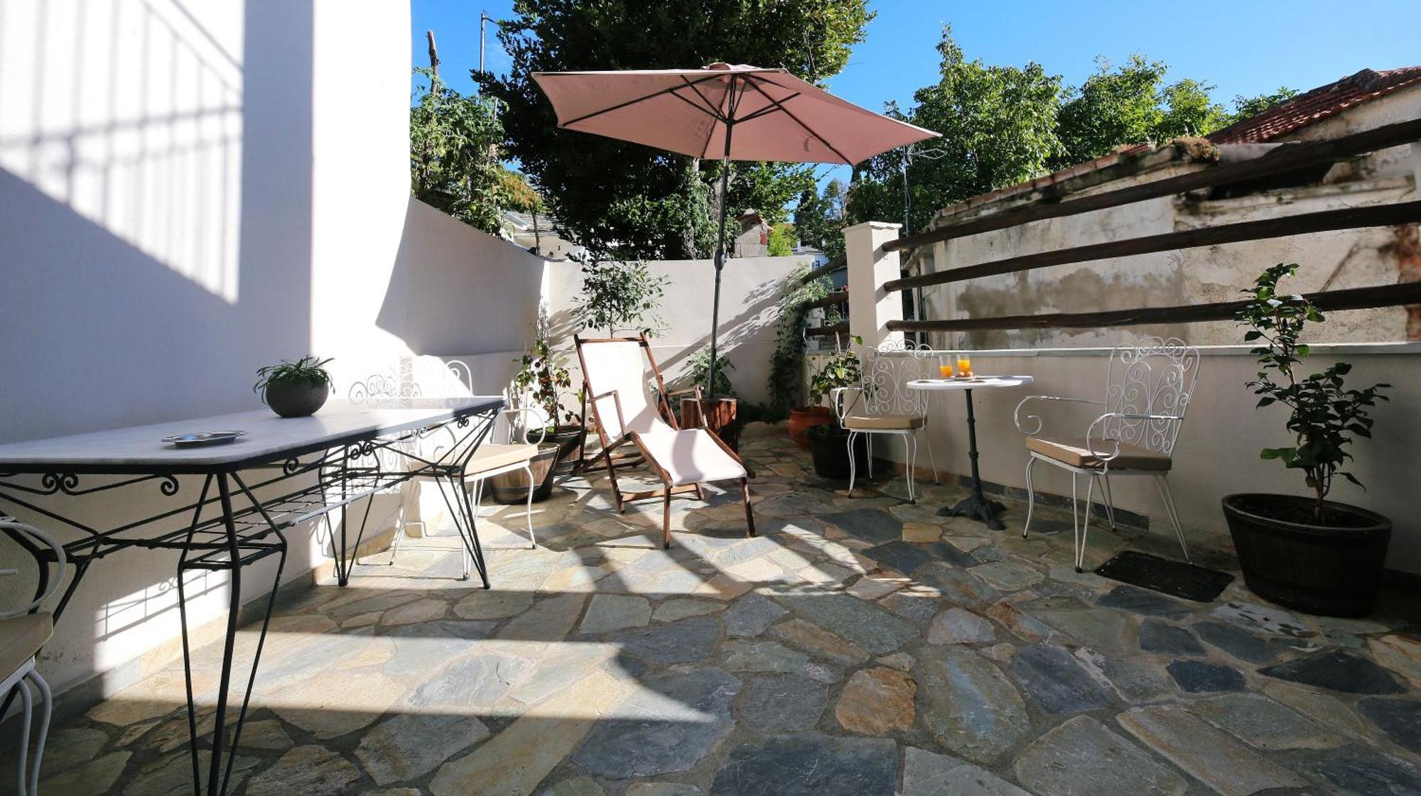 Marousos Central Guesthouse Portaria  Exterior photo